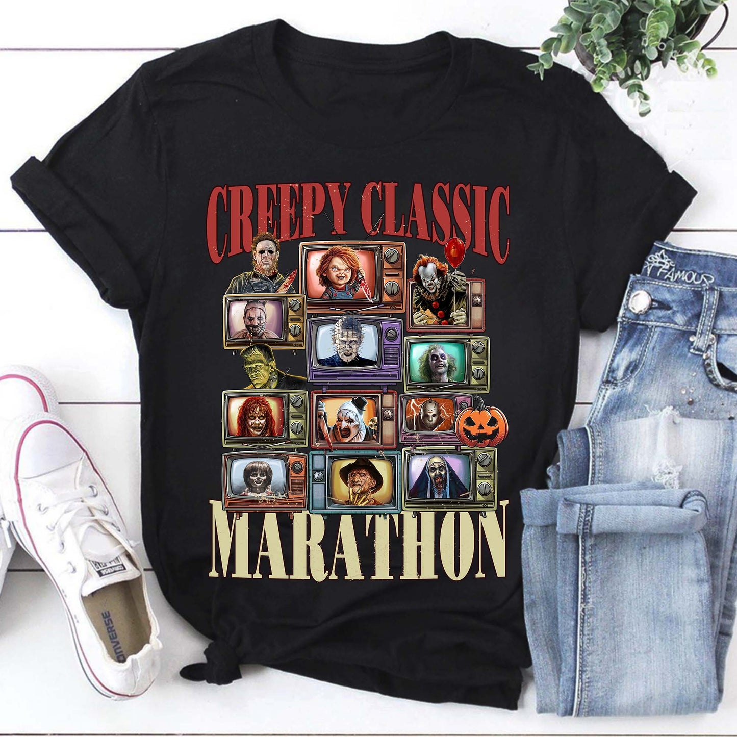 Halloween Horror Movies T-Shirt