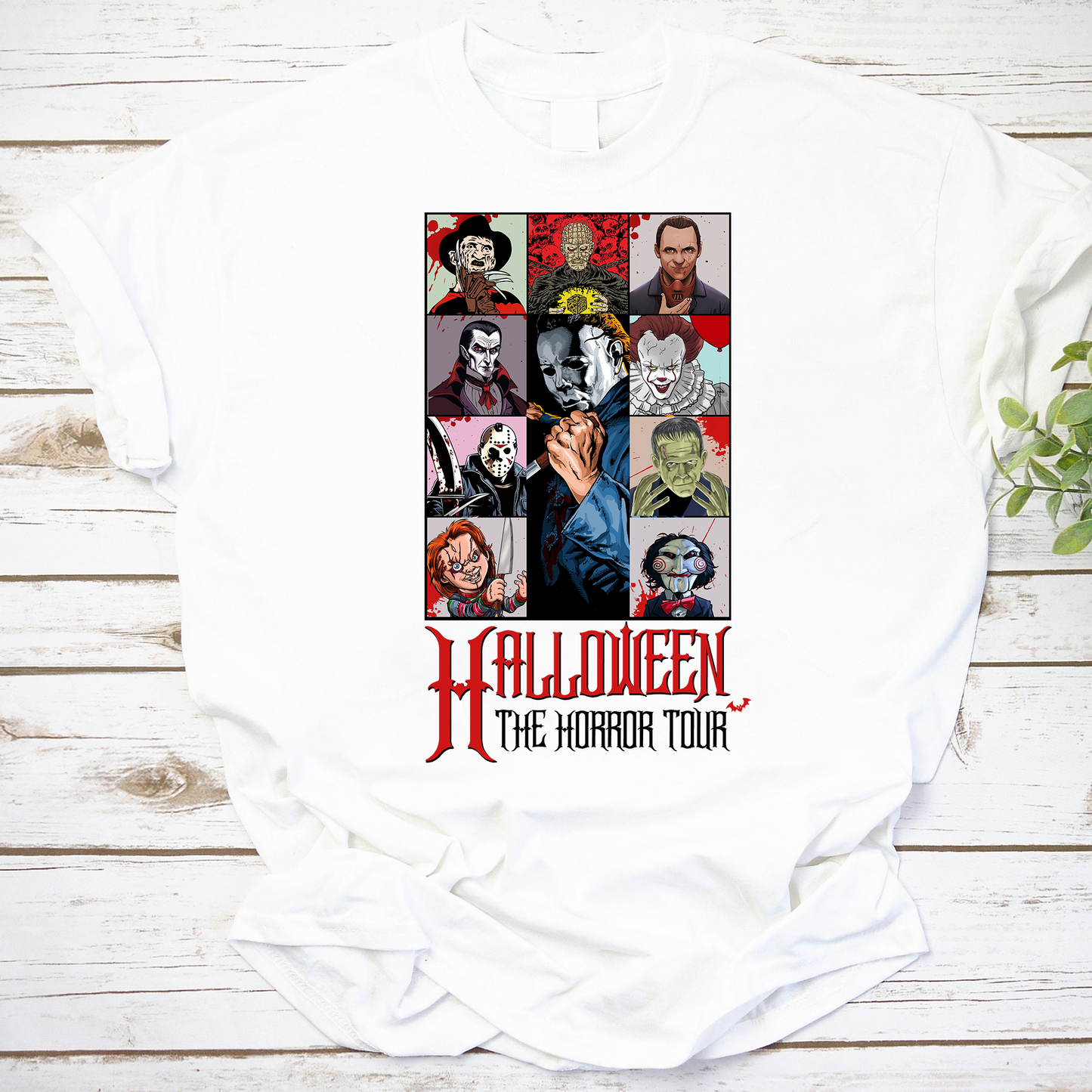 Halloween The Horror Tour Vintage T-Shirt