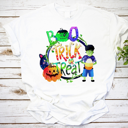 Halloween Trick Or Treat Festival Vintage T-Shirt