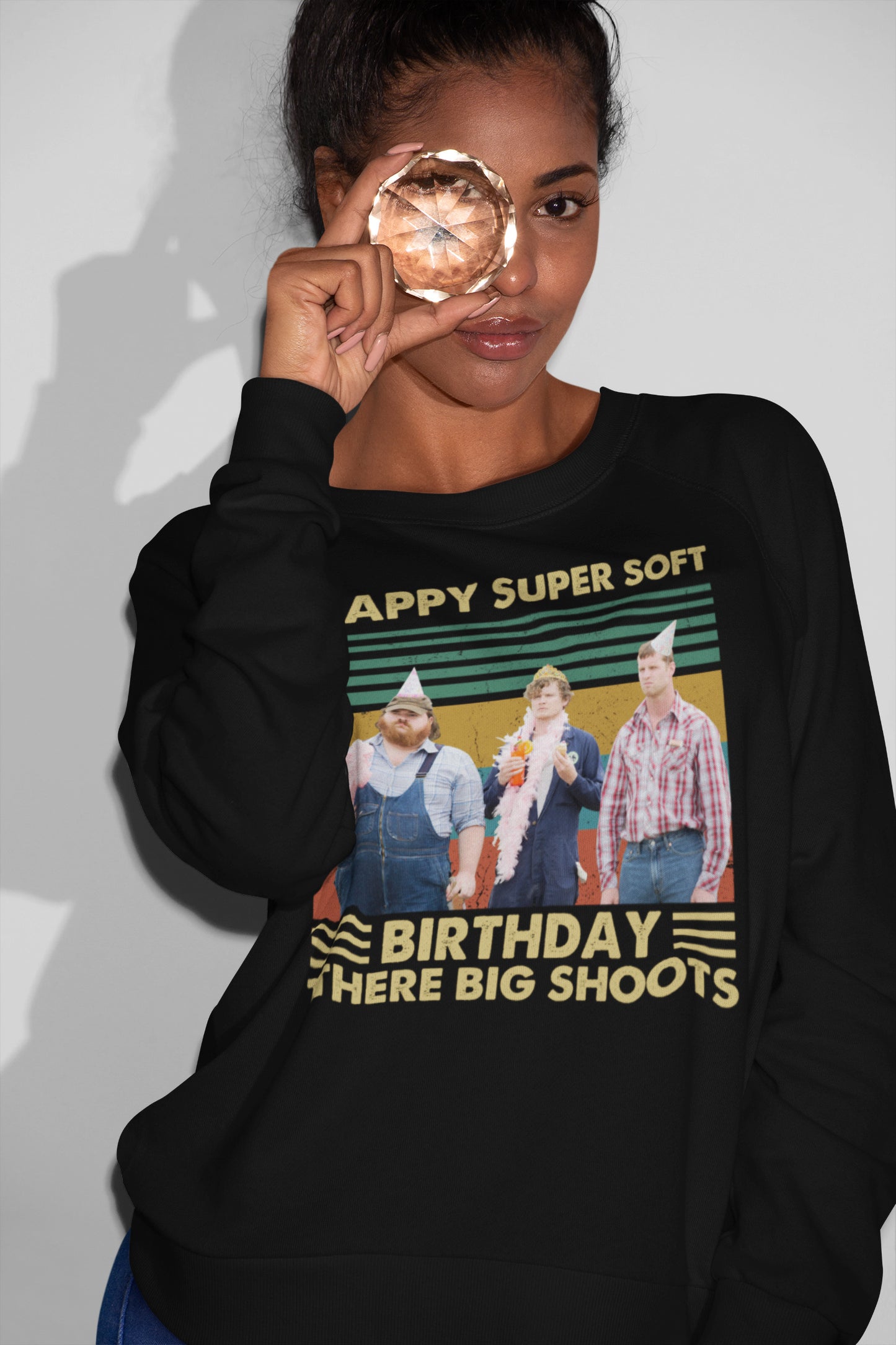 Happy Super Soft Birthday There Big Shoots Vintage T-Shirt