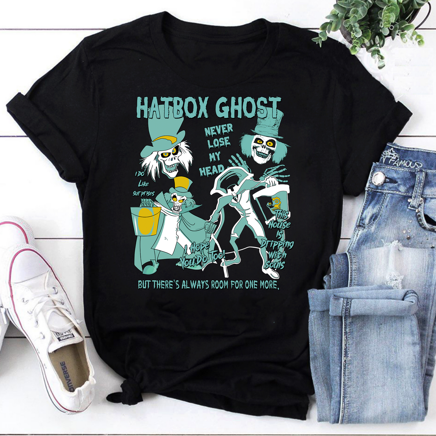 Hatbox Ghosts Vintage T-Shirt