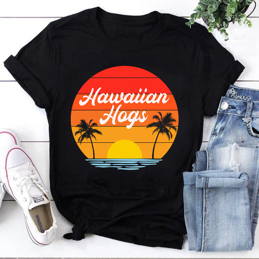 Hawaiian Hogs Vintage T-Shirt