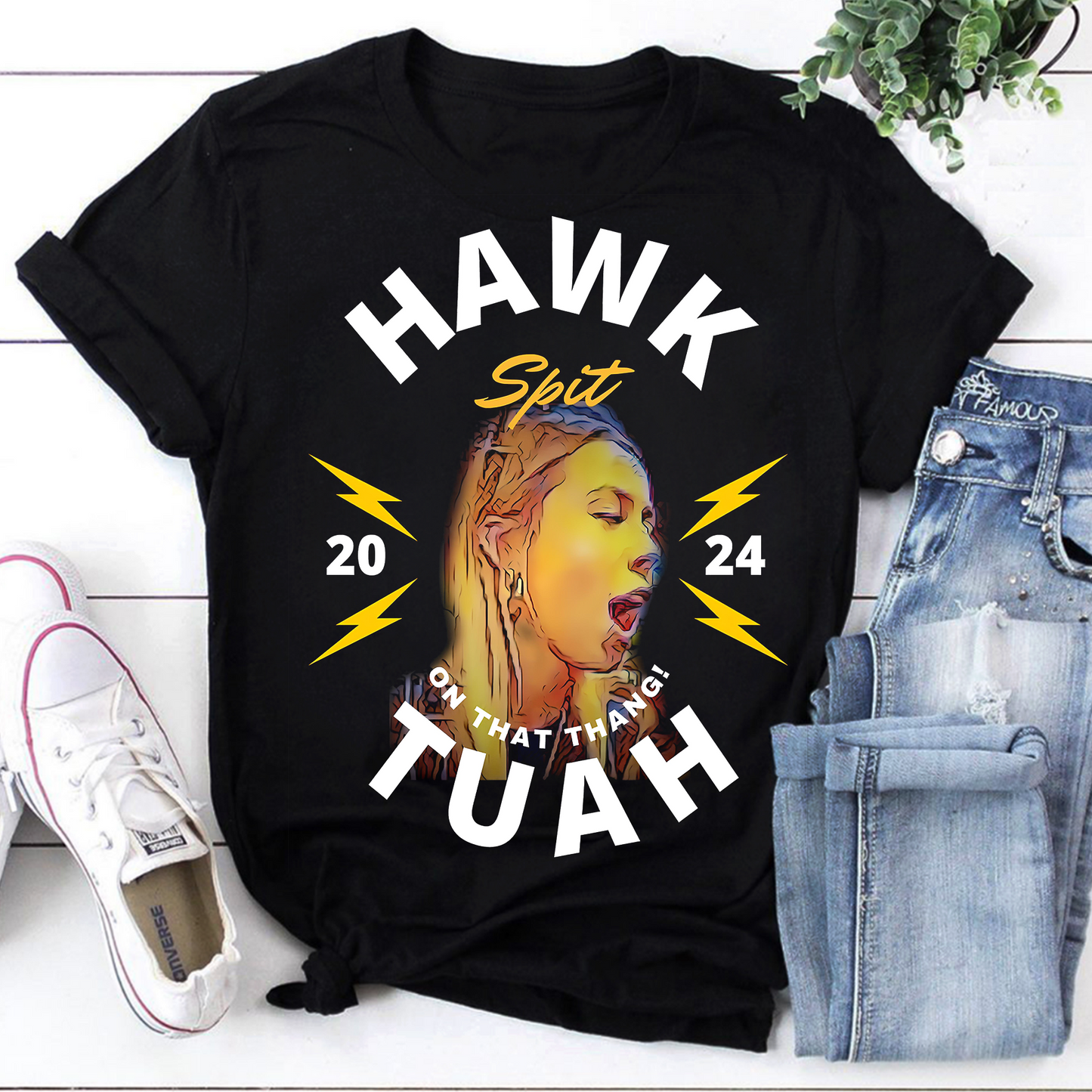 Hawk Tuah Spit On that Thang Shirt, Hawk Tuah Girl Shirt