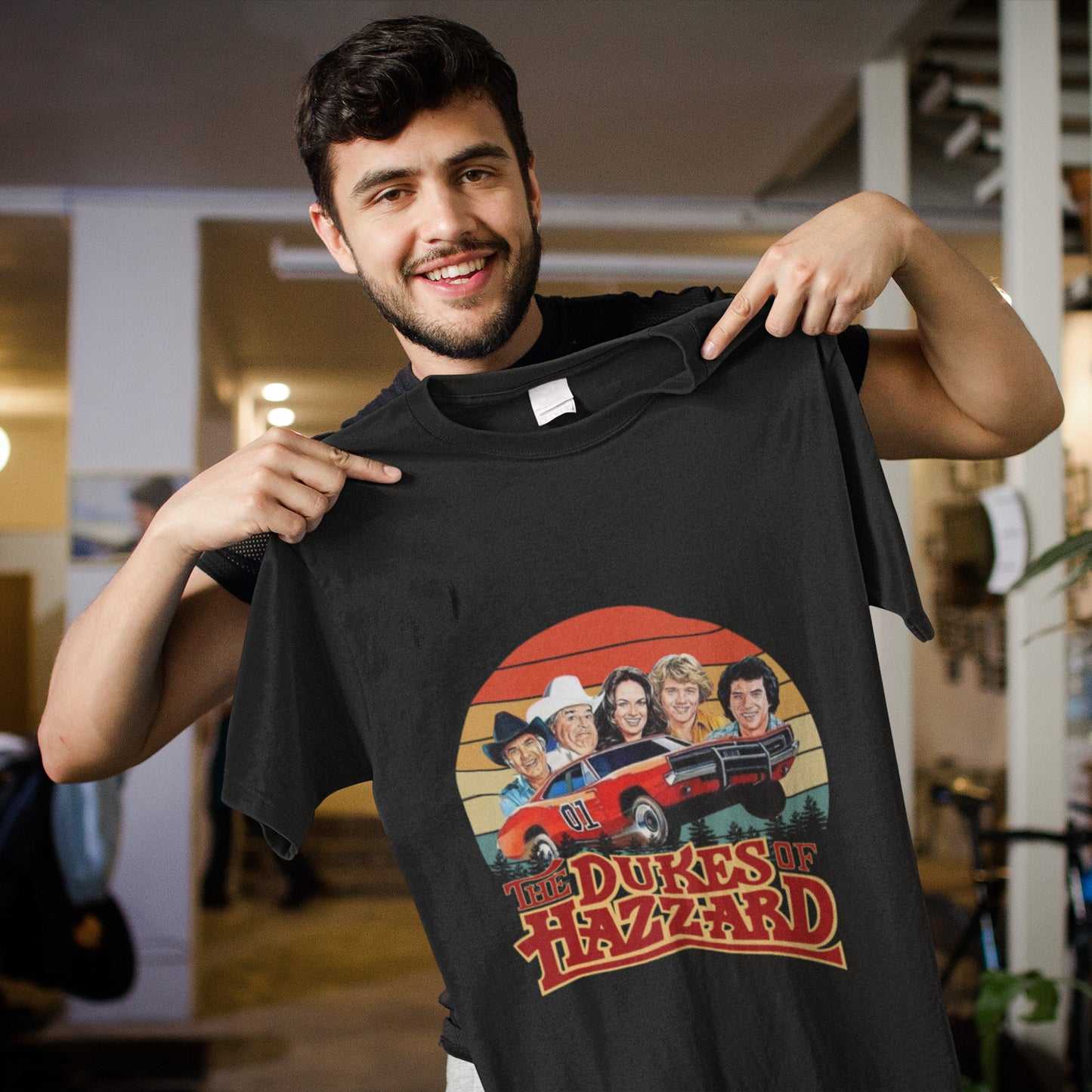 Hazzard Cars Vintage Dukes Of Hazzard T-Shirt