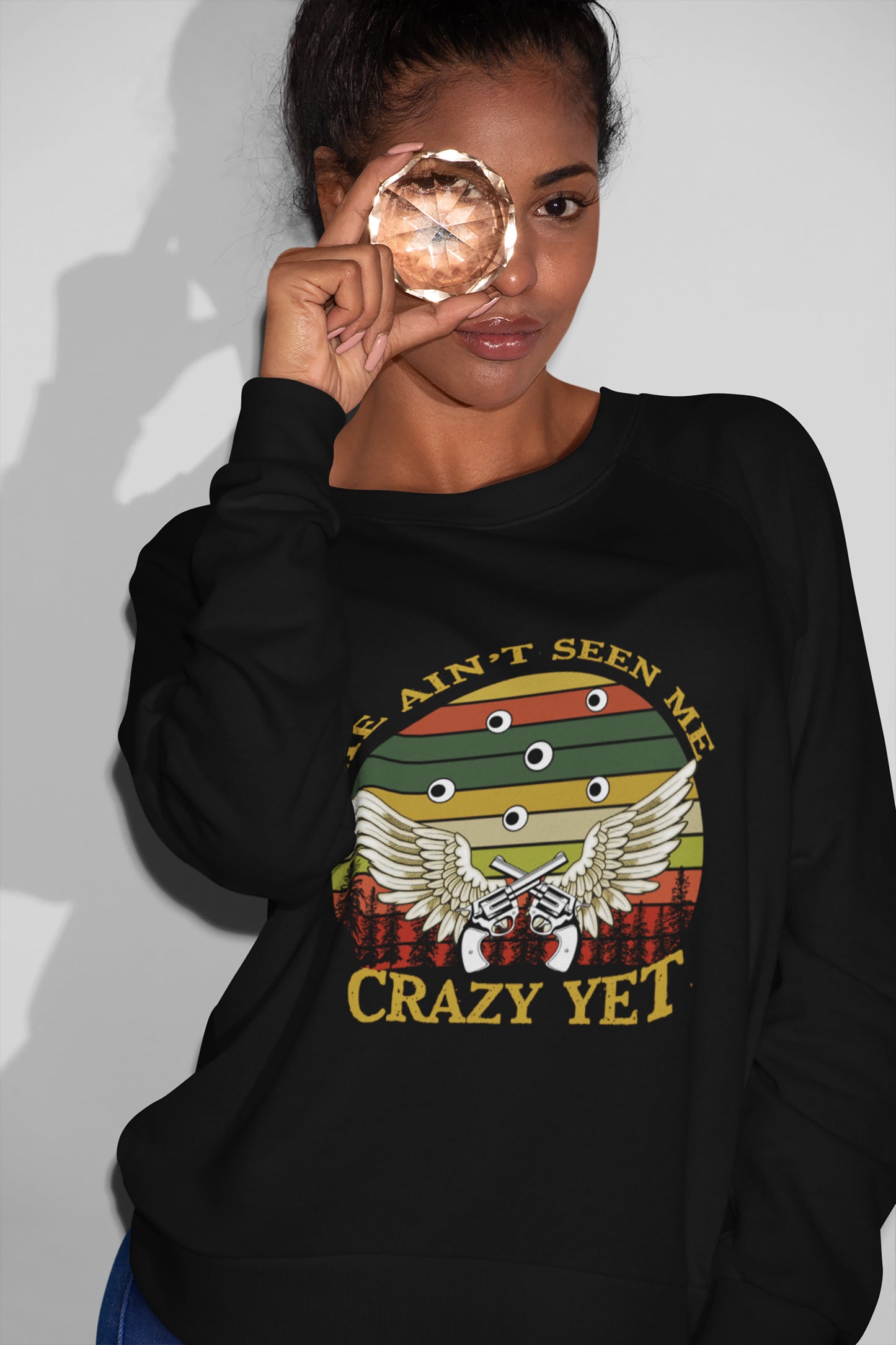 He Ain’t Seen Me Crazy Yet Gun Vintage T-Shirt