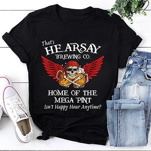 Hearsay Brewing Co Home Of The Mega Pint Justice For Johnny Depp Unisex T-Shirt