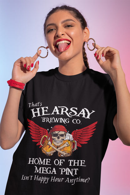 Hearsay Brewing Co Home Of The Mega Pint Justice For Johnny Depp Unisex T-Shirt