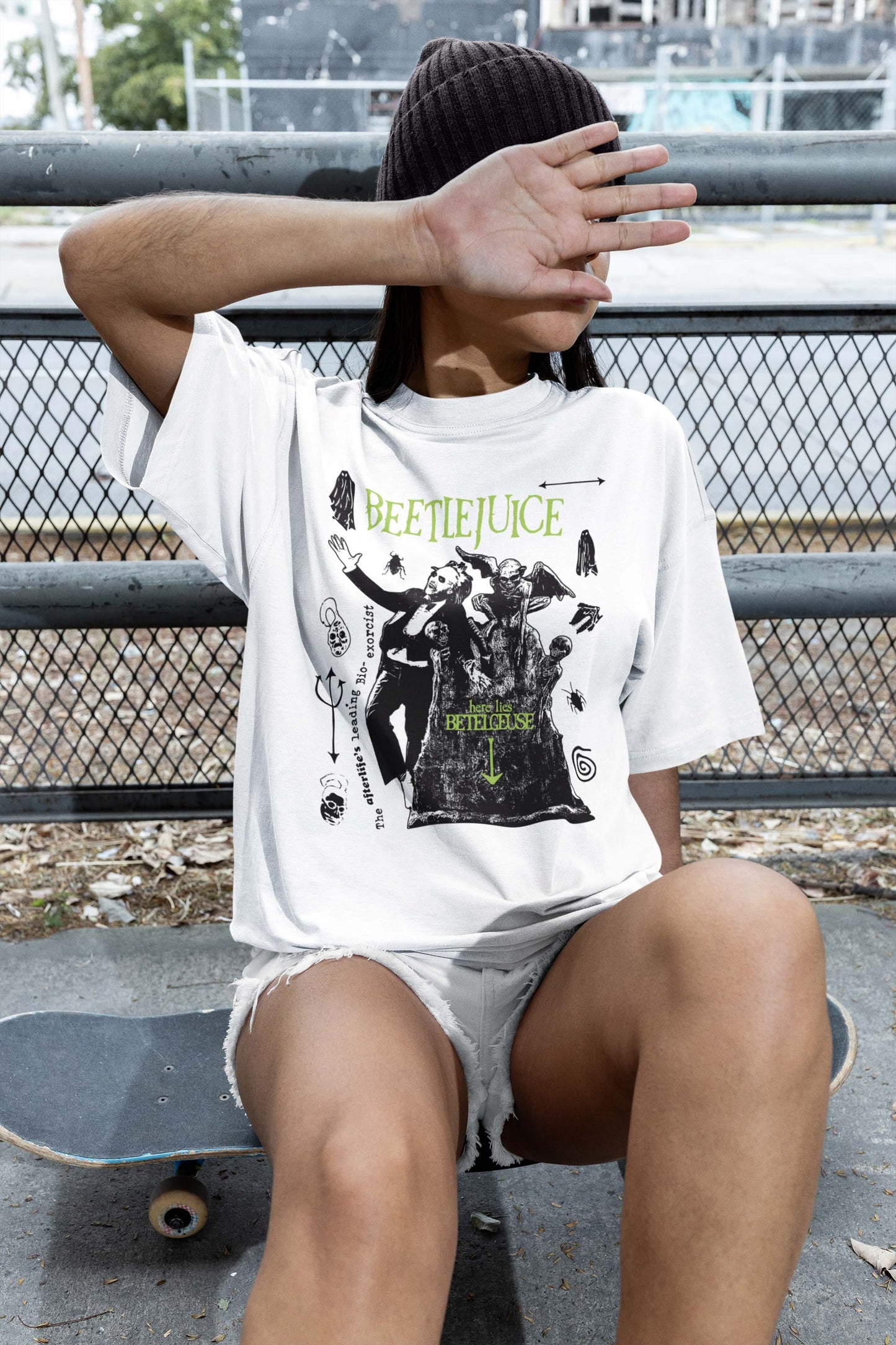 Here Lies Beetlejuice Shirt, Beetlejuice Vintage Graphic Tee