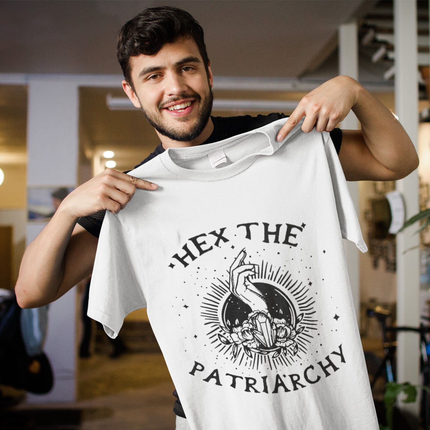 Hex The Patriarchy, Smash The Patriarchy Shirt, Feminist Witch T-Shirt