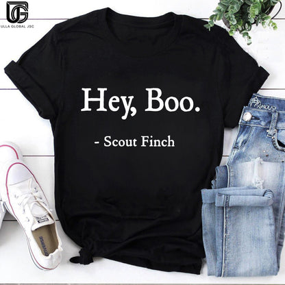Hey Boo Teacher Vintage T-Shirt
