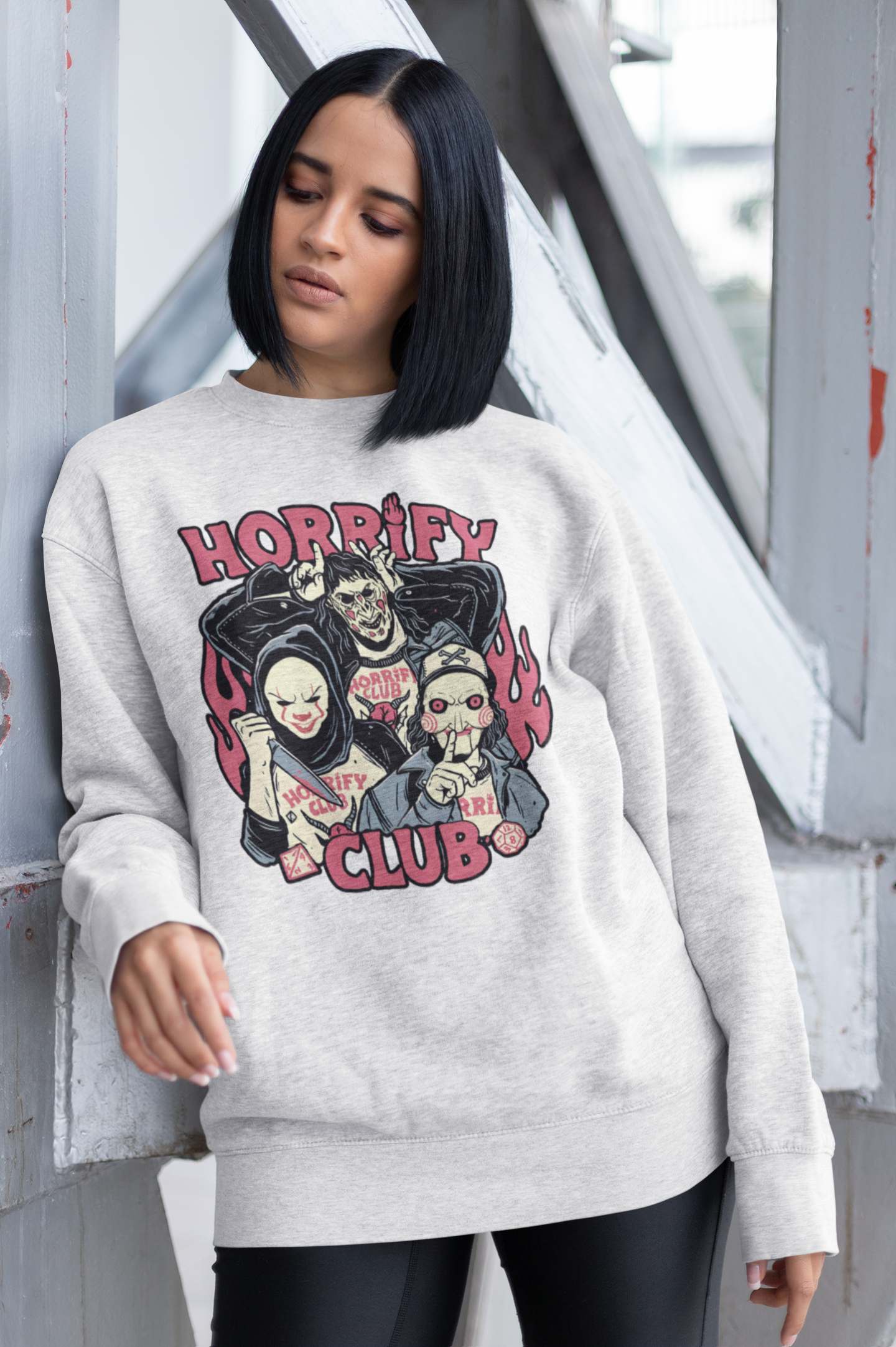 Horrify Club Halloween Vintage T-Shirt