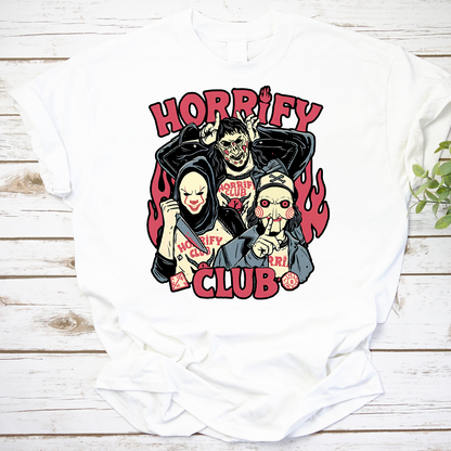 Horrify Club Halloween Vintage T-Shirt