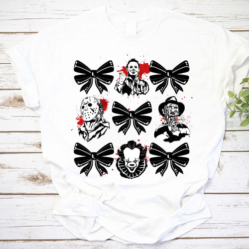 Horror Characters Coquette Killers T-Shirt