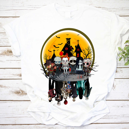 Horror Halloween Character Vintage T-Shirt