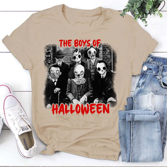 Horror Movie Characters Shirt, The Boys Of Halloween Shirt