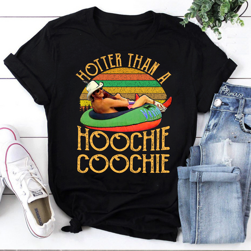Hotter Than A Hoochie Coochie Chattahoochee Alan Jackson Vintage T-Shirt