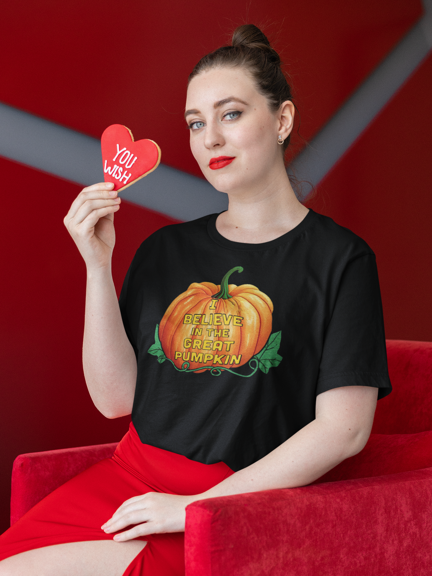 I Believe In The Great Pumpkin Vintage T-Shirt