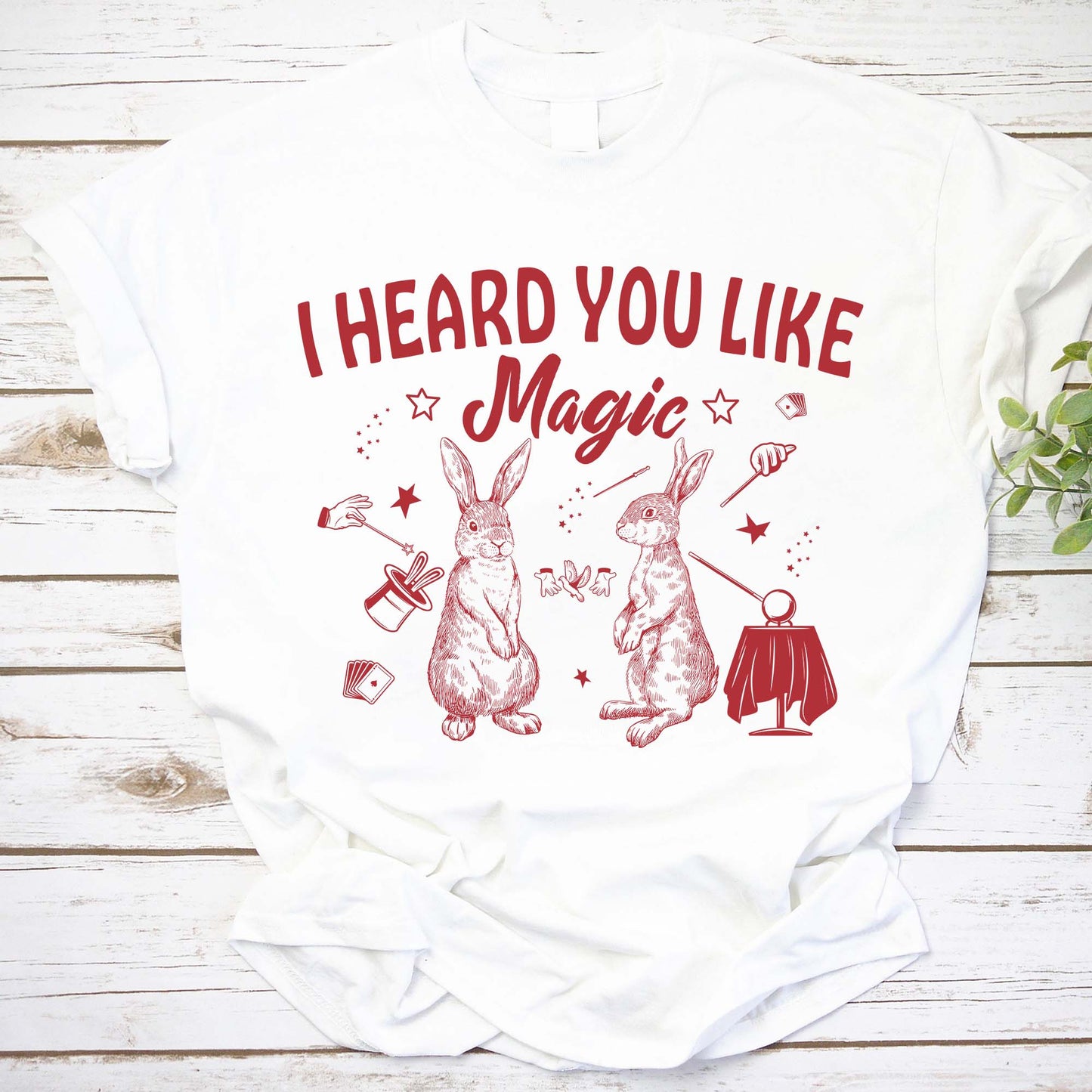 I Heard You Like Magic Shirt, Rabbit Baby Tee, Lgbtq Pride Shirt