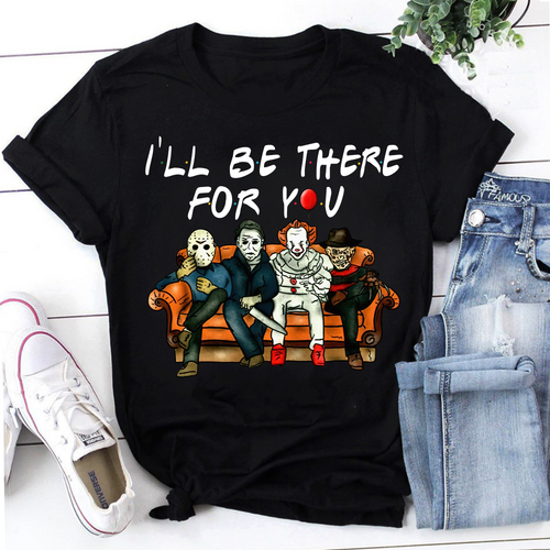 I’ll Be There For You Vintage T-Shirt, Friends Halloween Shirt