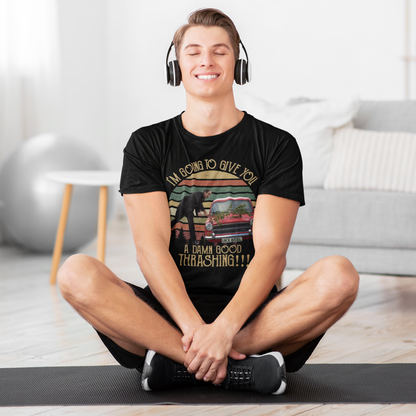 I'm Going to Give You A Damn Good Thrashing Vintage T-Shirt, Fawlty Towers Shirt