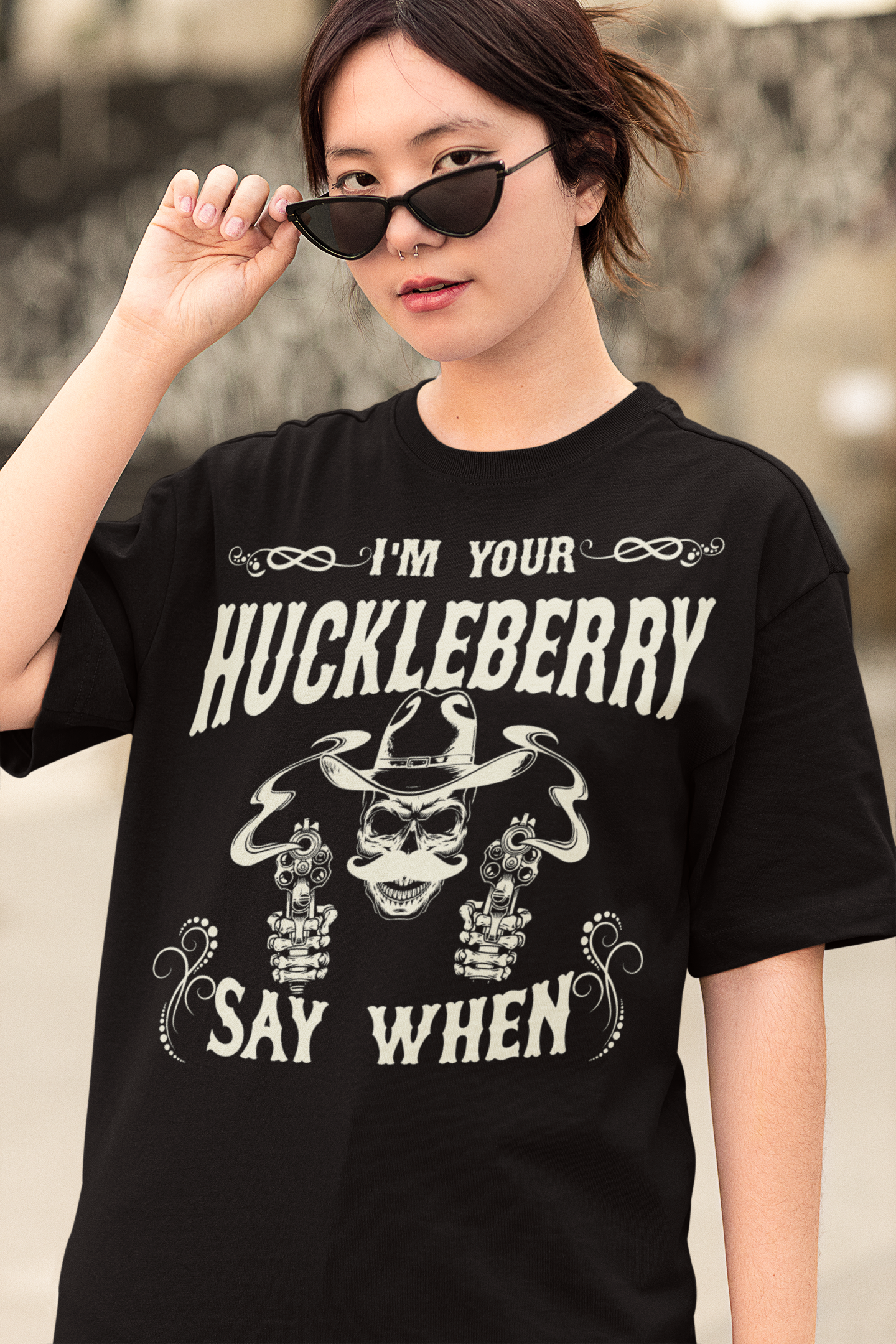 I'm Your Huckleberry Say When Vintage T-Shirt