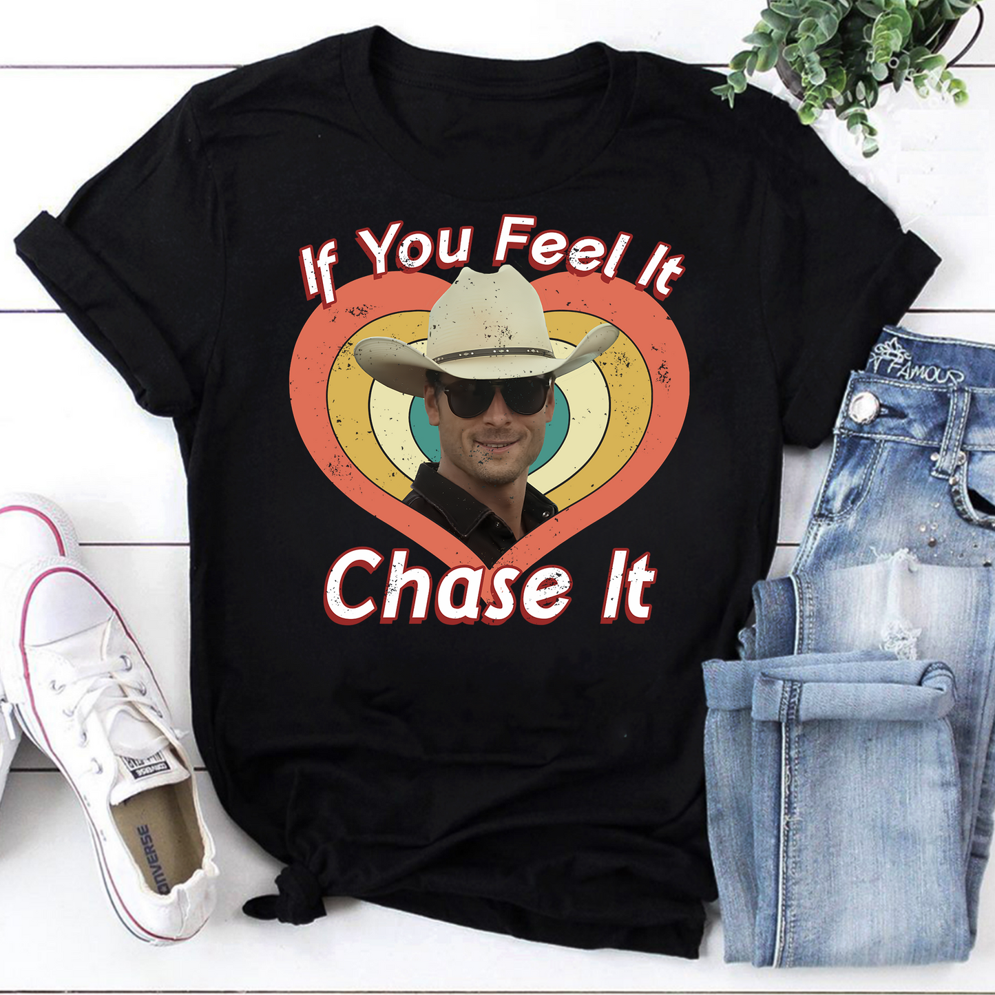 If You Feel It Chase It Vintage T-Shirt