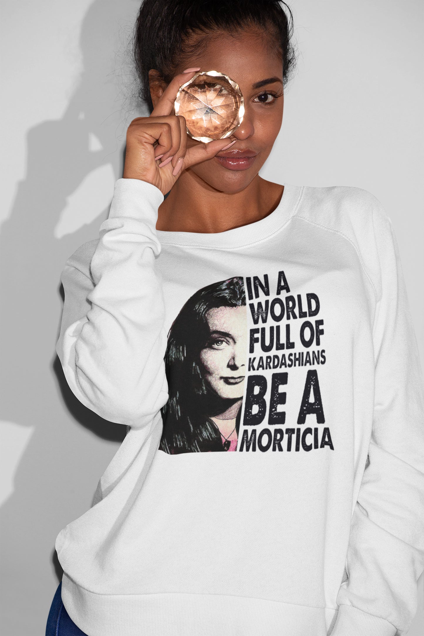 In A World Full Of Kardashians Be A Morticia T-Shirt