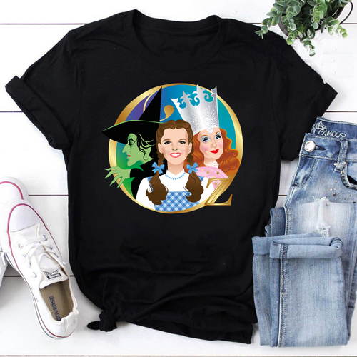 In The Land Of Oz The Wizard Of Oz Unisex Vintage T-Shirt