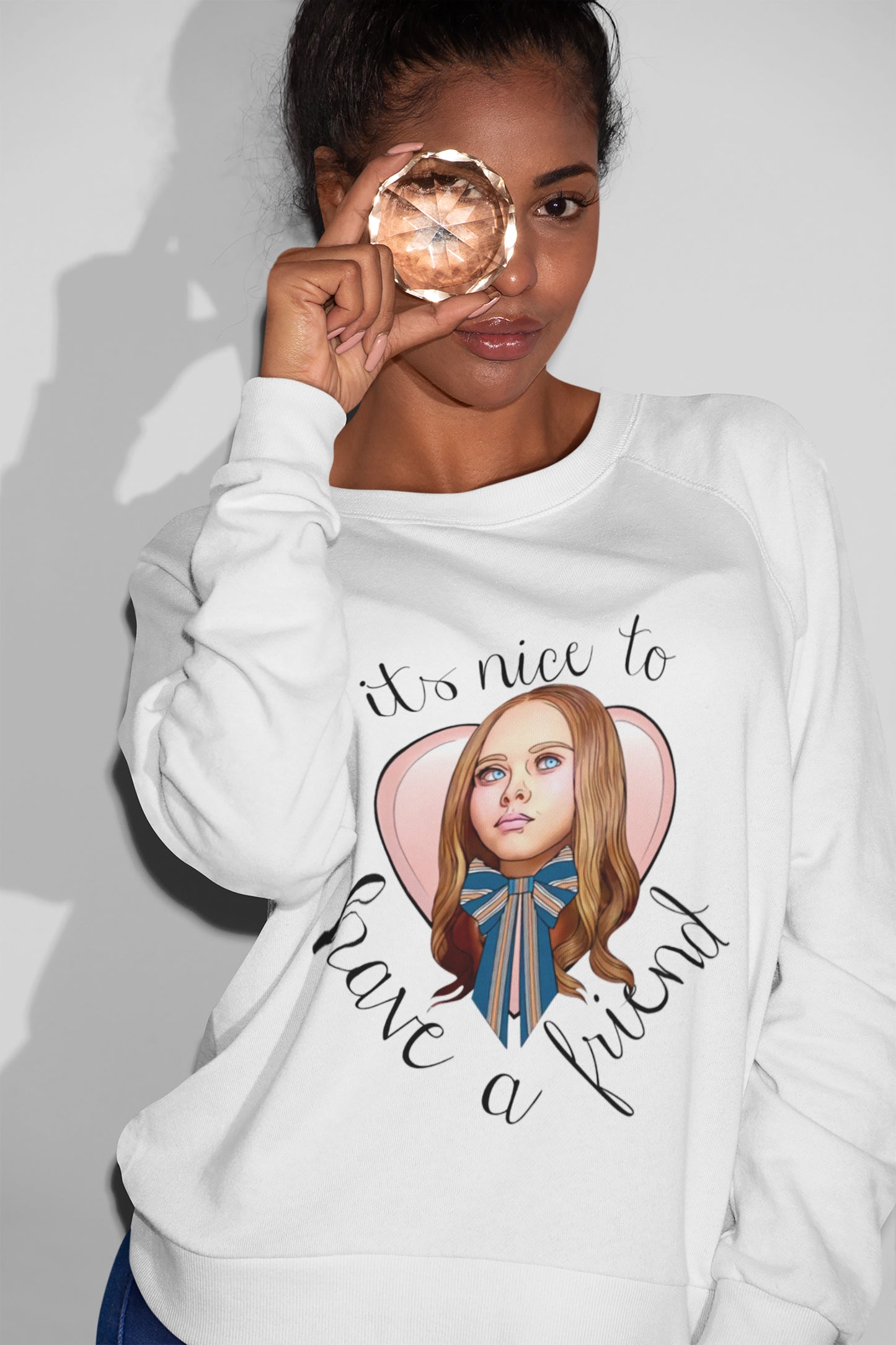 It Nice To Have A Friend Megan Horror Movie M3gan T-Shirt