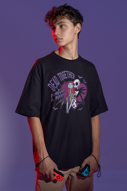 Jack And Sally Retro Vintage T-Shirt