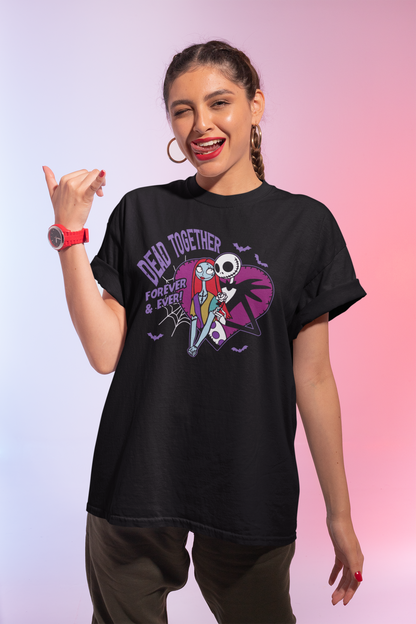Jack And Sally Retro Vintage T-Shirt
