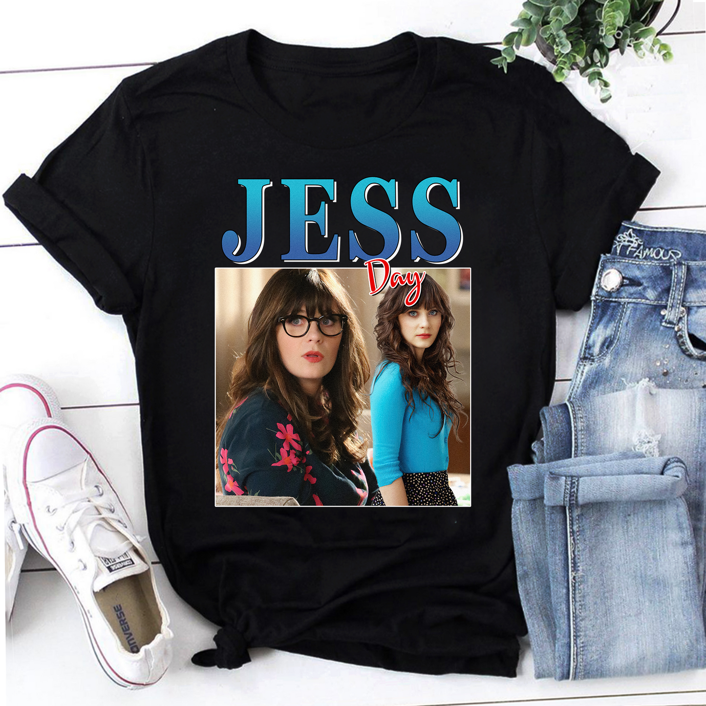 Jess Day Homage Vintage T-Shirt