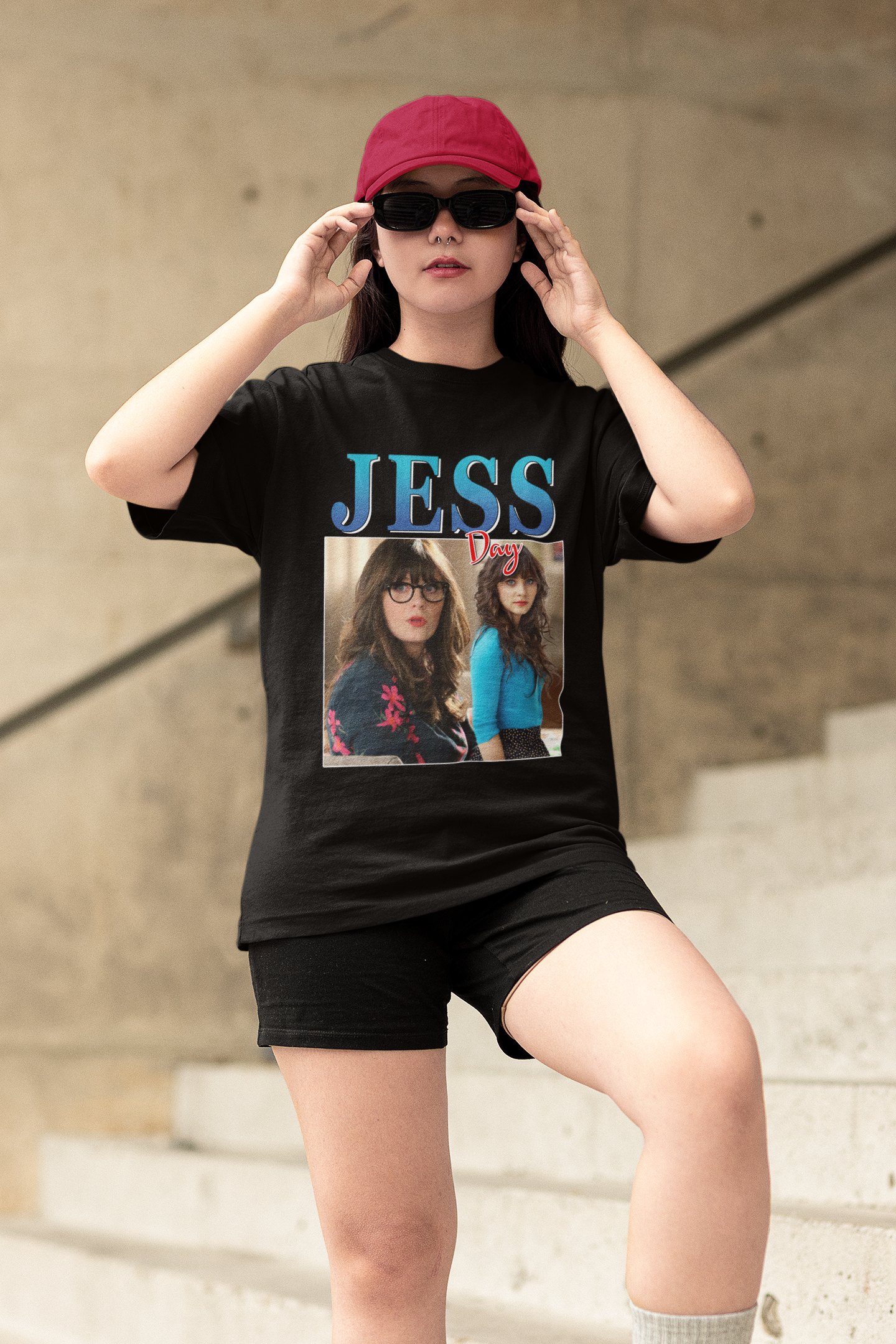 Jess Day Homage Vintage T-Shirt