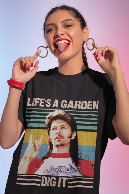 Joe Dirt Life's A Garden Dig It Vintage Unisex T-Shirt