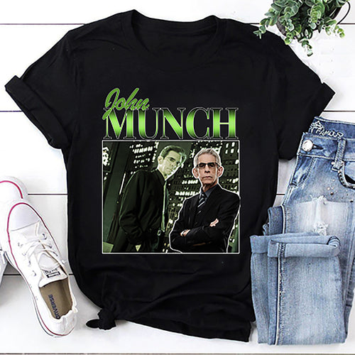 John Munch 90s Inspired Vintage Richard Belzer Unisex T-Shirt