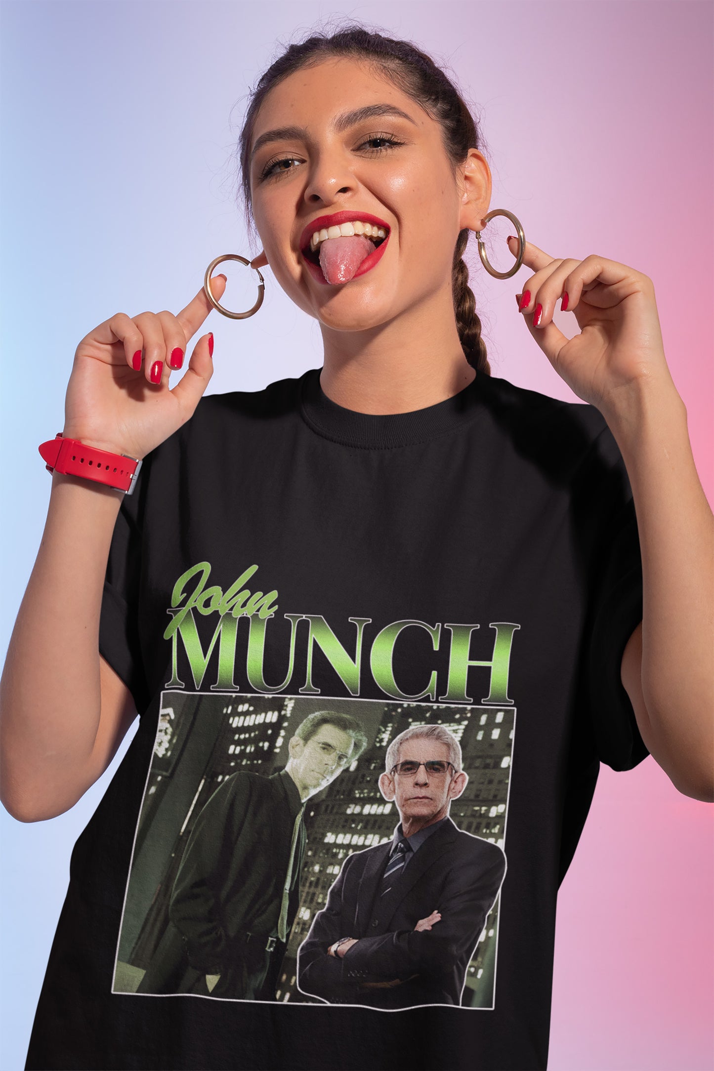 John Munch 90s Inspired Vintage Richard Belzer Unisex T-Shirt