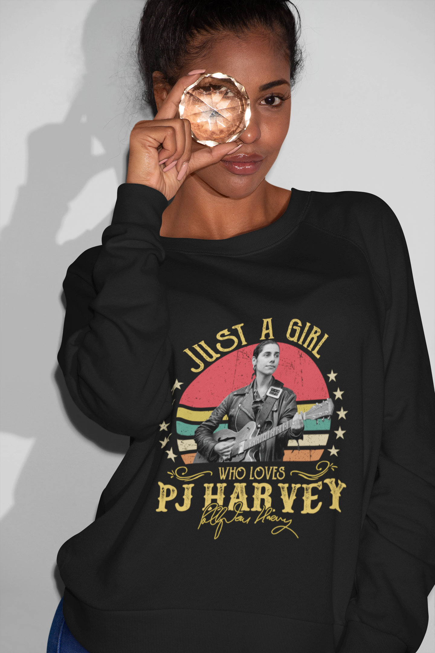 Just A Girl Who Loves PJ Harvey Singer Music Rock Band T-Shirt