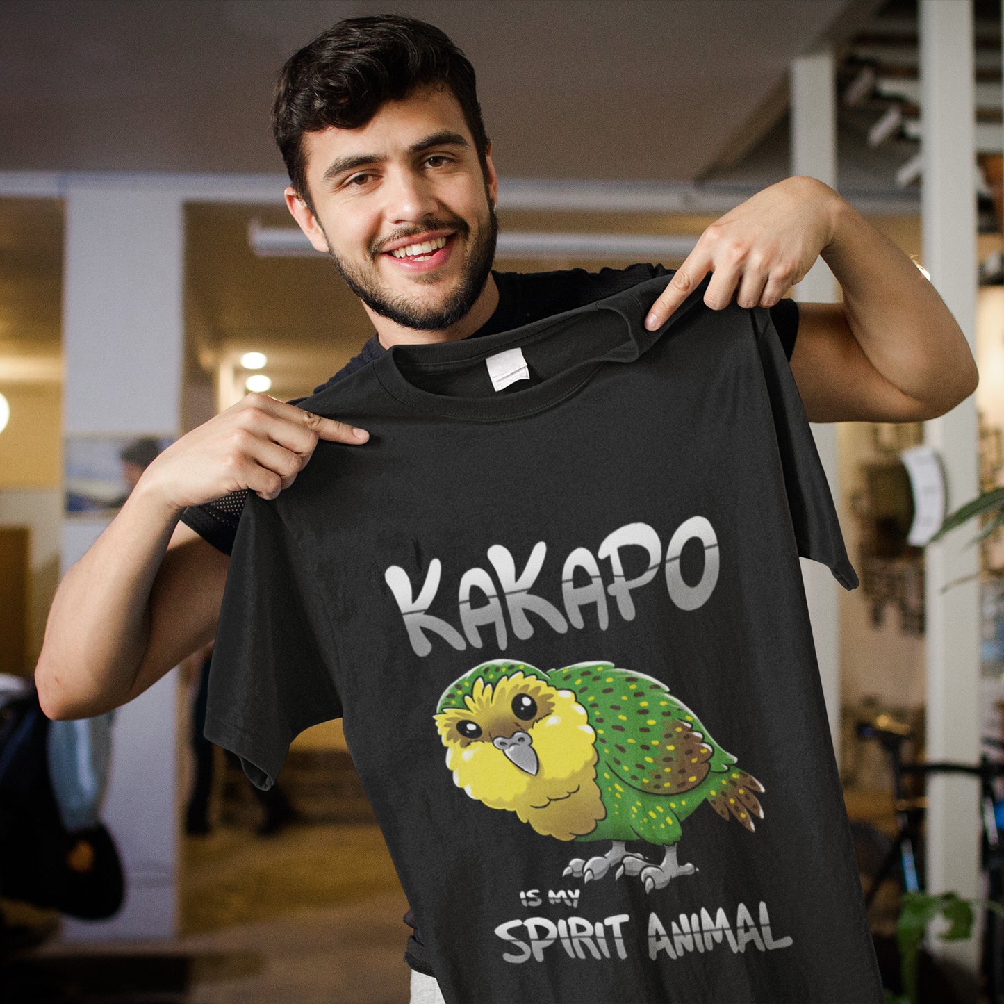 Kakapo Spirit Animal T-Shirt