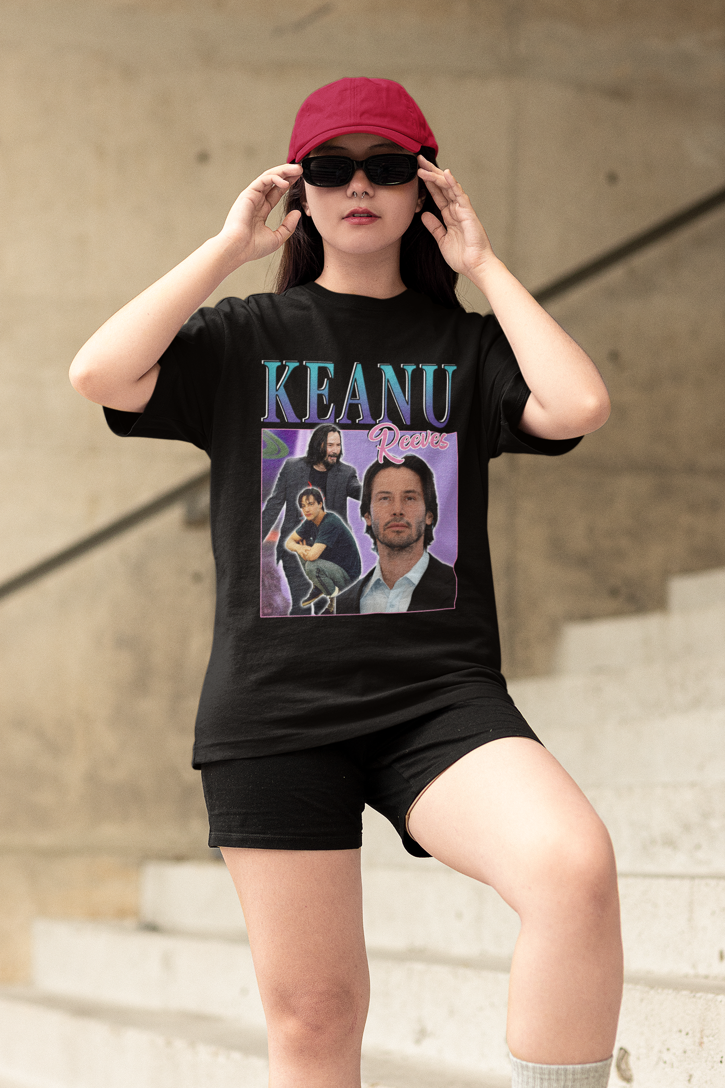Keanu Reeves Homage Vintage T-Shirt, Keanu Reeves Shirt, John Wick Shirt