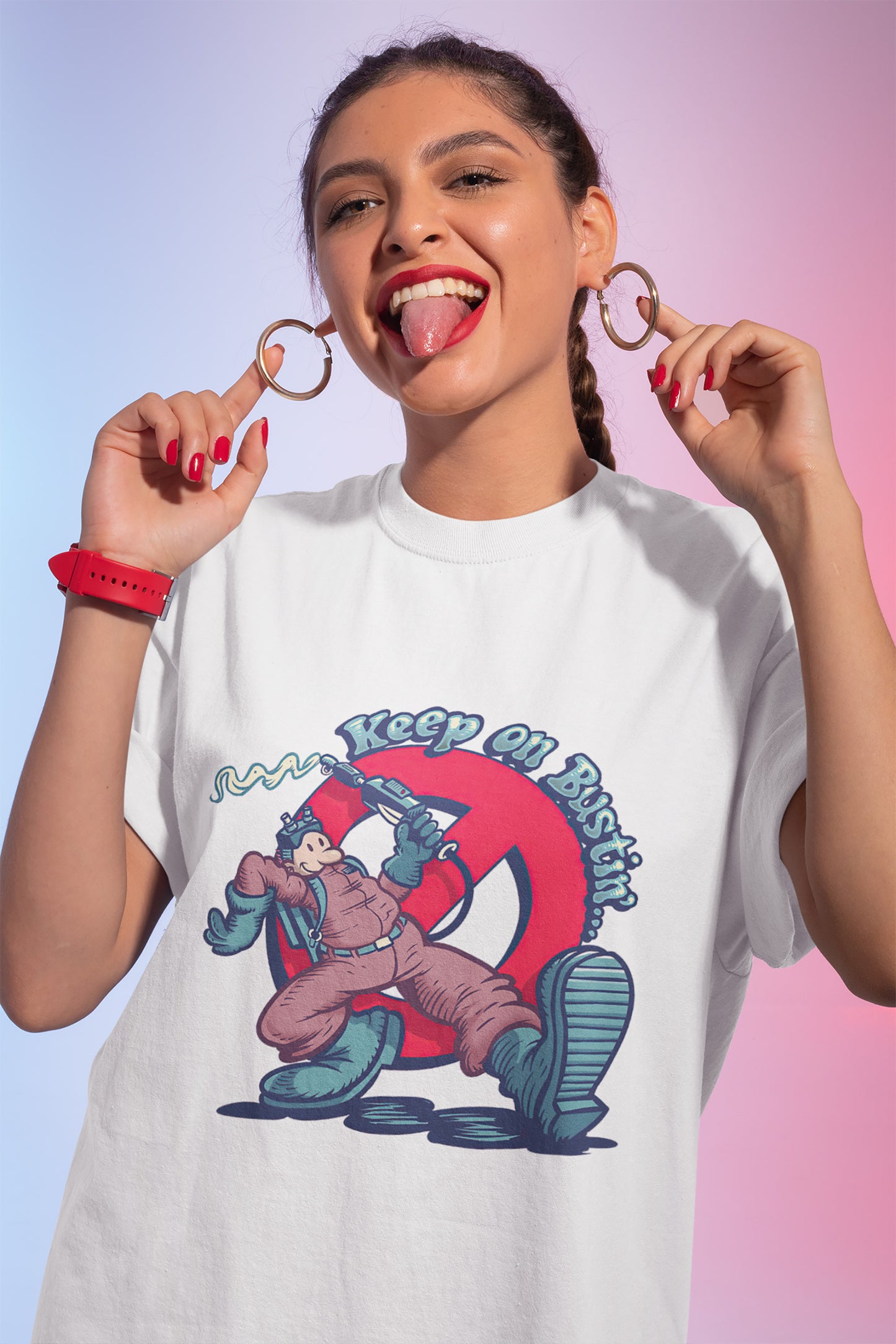 Keep On Bustin’ Ghostbusters Unisex T-Shirt