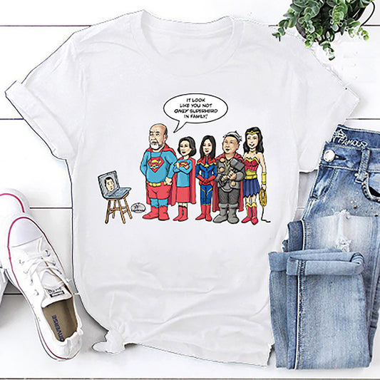 Kim’s Superheroes We Think They’re All Super Art Unisex T-Shirt