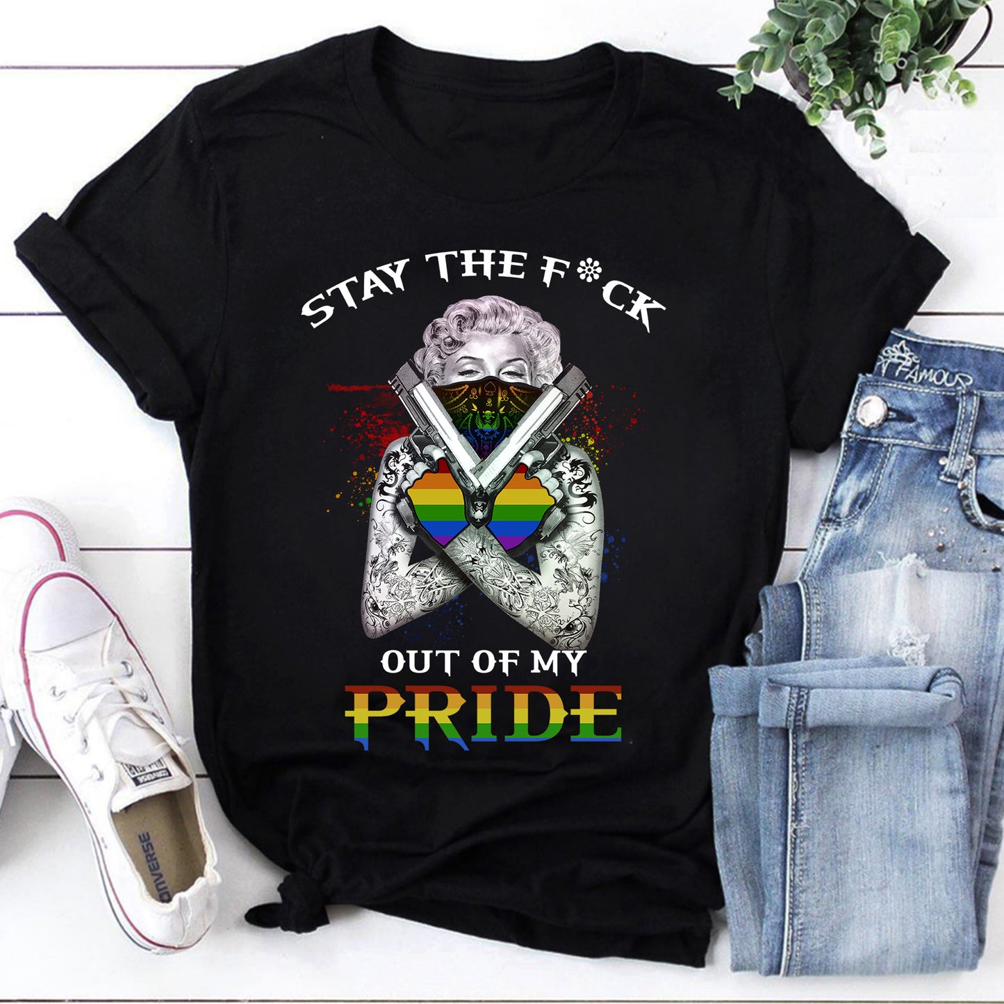LGBT Stay The Fuck Out Of My Pride T-Shirt