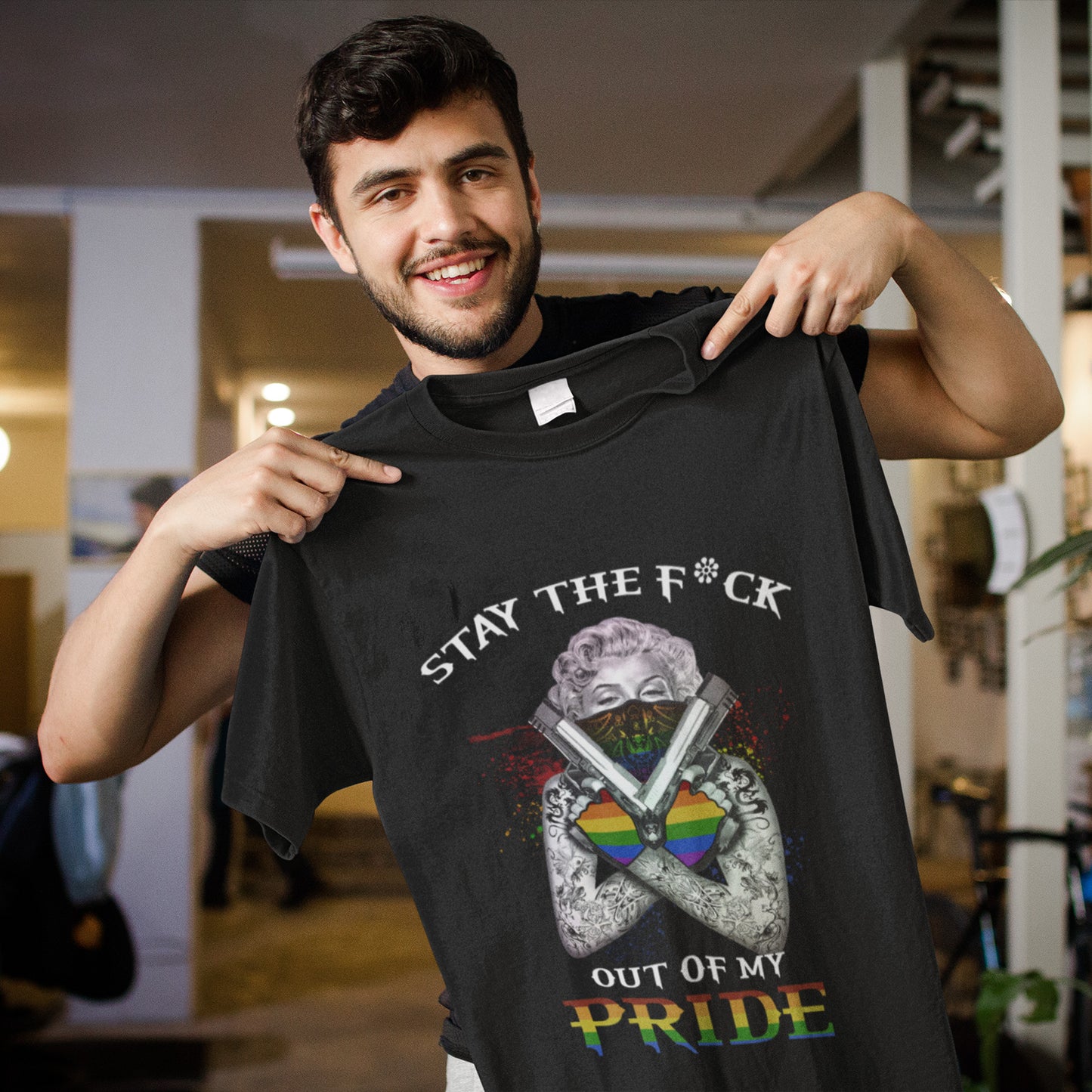 LGBT Stay The Fuck Out Of My Pride T-Shirt