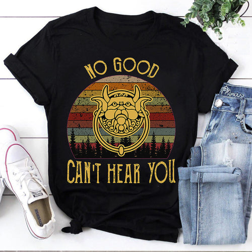 Labyrinth No Good Can't Hear You Vintage Retro T-Shirt