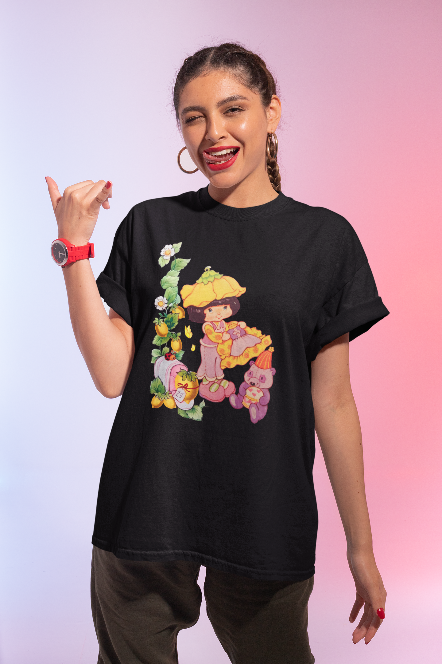 Lemon Meringue Retro Vintage T-Shirt