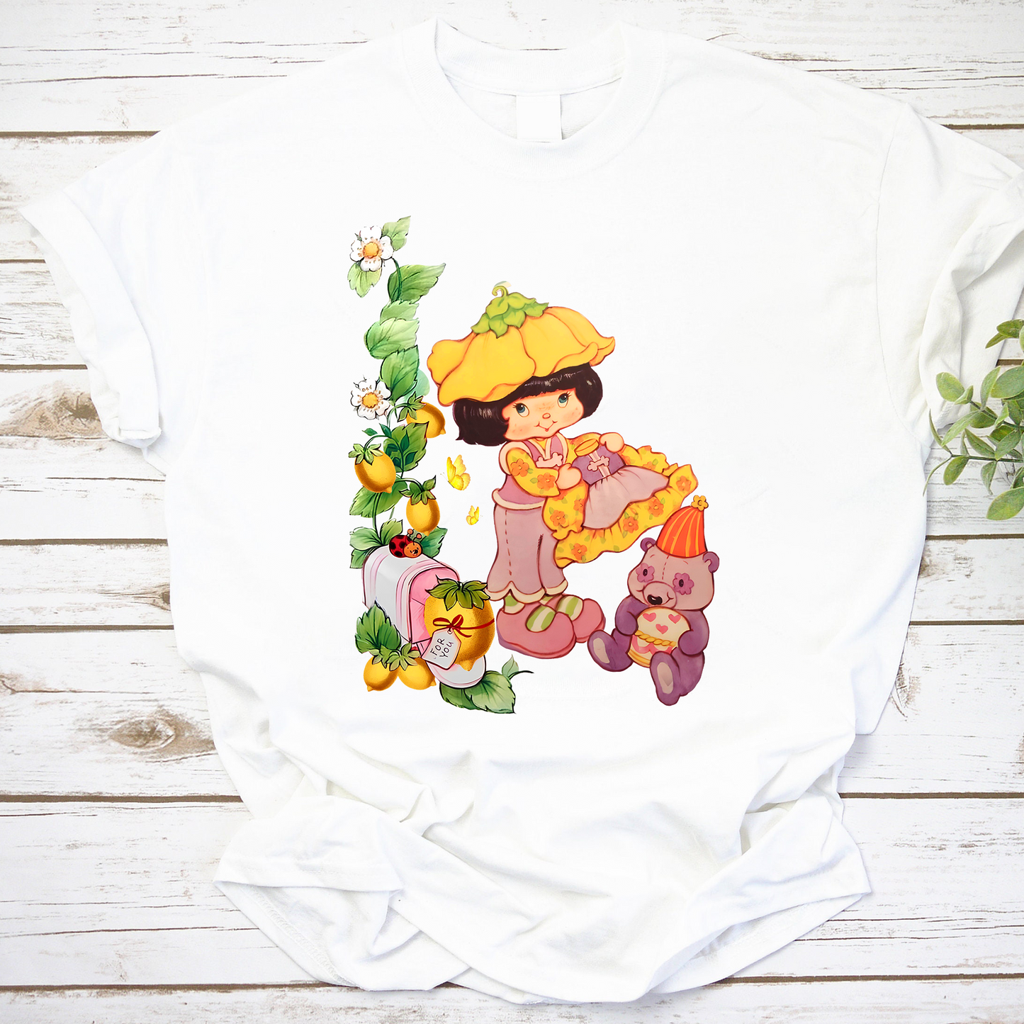 Lemon Meringue Retro Vintage T-Shirt