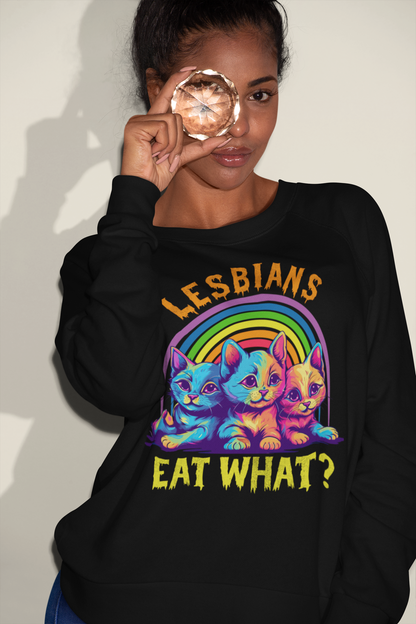 Lesbians Eat What Shirt, Funny Lgbtq Shirt, Cat Lover Shirt