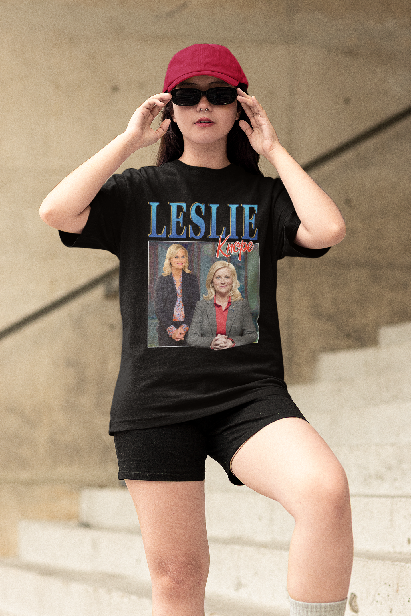 Leslie Knope Homage Vintage T-Shirt