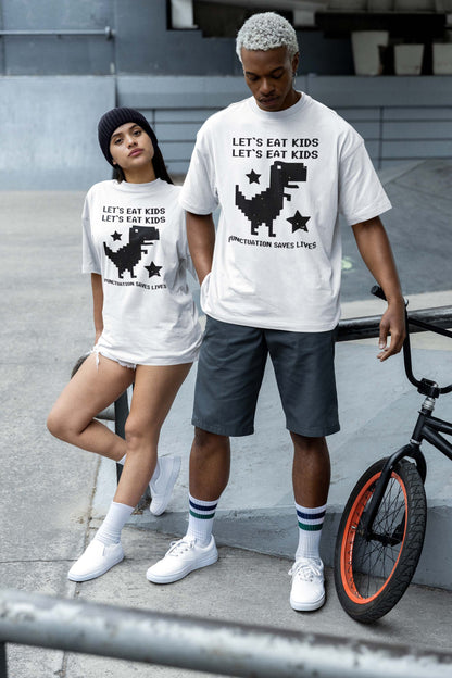 Let's Eat Kids Shirt, Funny Grammar Shirt, Punctuation Shirts