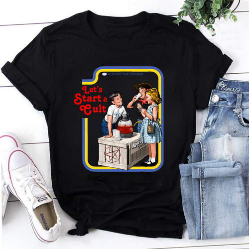 Let's Start a Cult Vintage T-Shirt